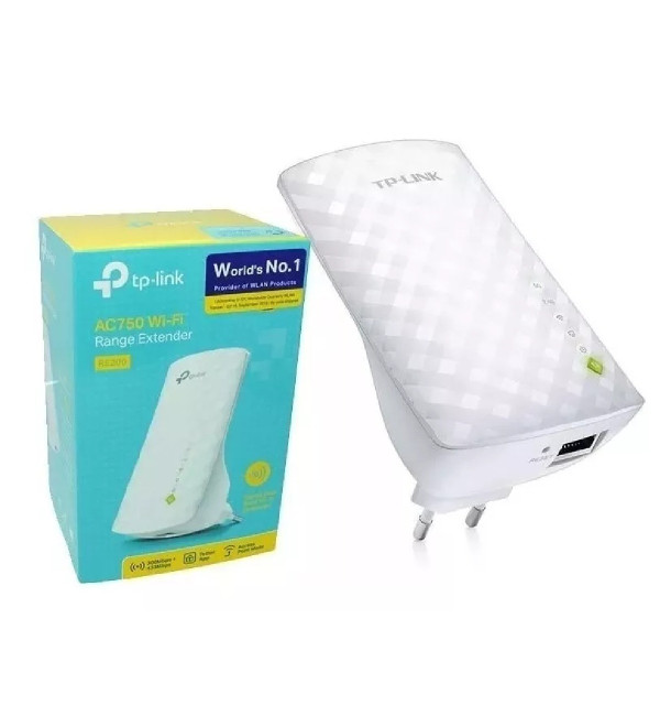 Extensor De Señal Wifi Repetidor Tp-link Re200 2.4 Y 5 Ghz
