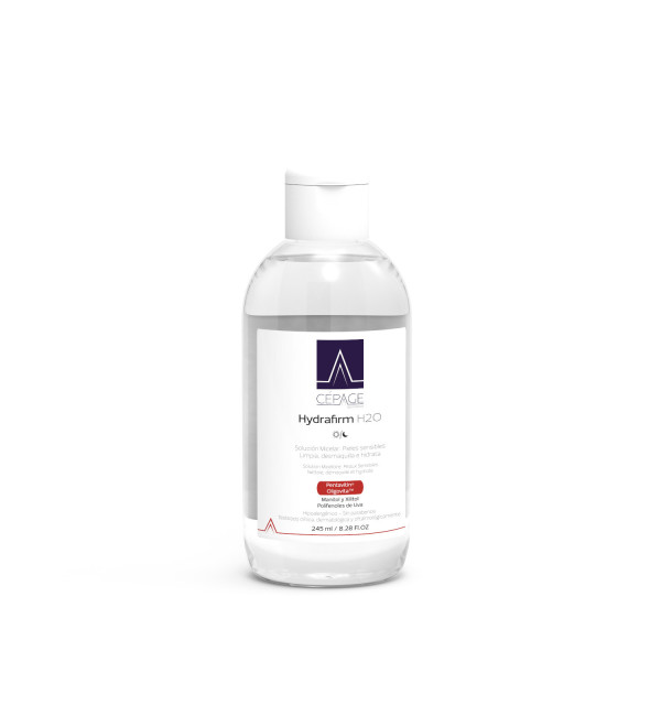 Cepage hydrafirm h2o solución micelar limpiadora x 245 ml.