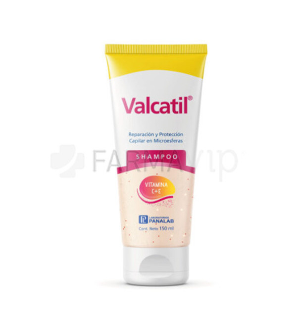 Valcatil shampoo para la caida del cabello pomo x 150 ml.