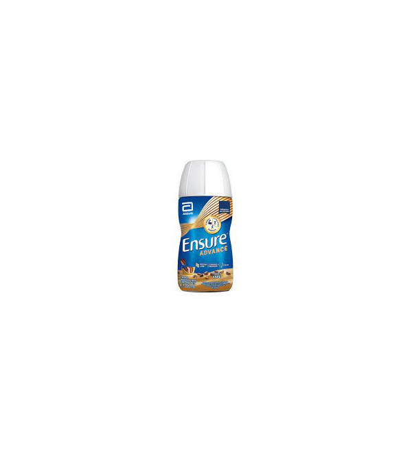 Ensure advance suplemento nutricional formulado para apoyar la fuerza, la vitalidad y la energía, sabor café botella x 220 ml.