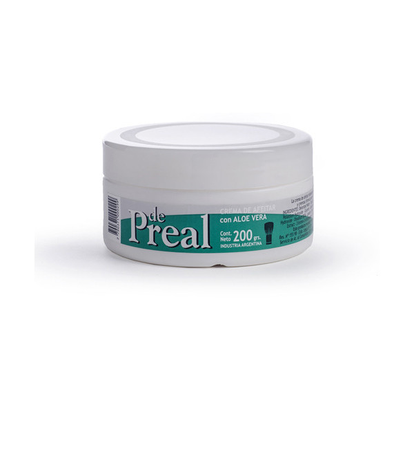 Preal crema afeitar aloe vera x 200 ml.