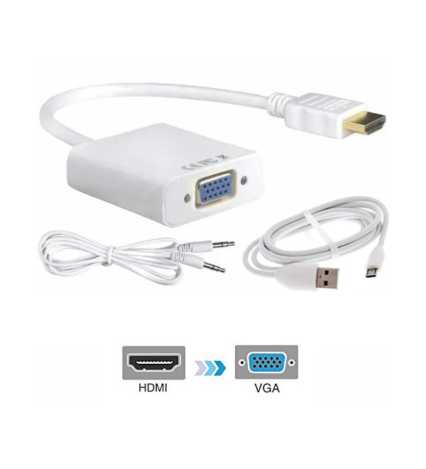 Conversor HDMI A VGA Netmak NM-C81A