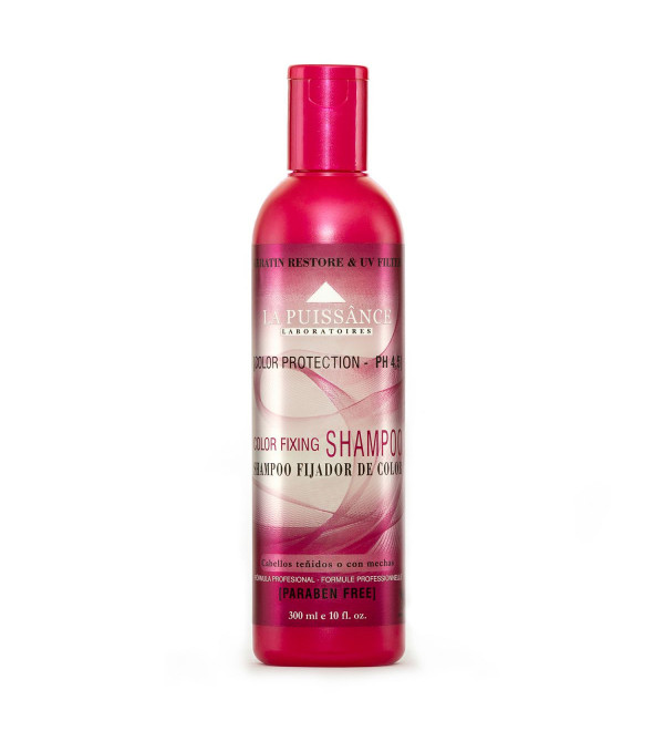 La puissance shampoo color fixing x 300ml.