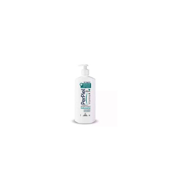 Perpiel a emulsión sin fragancia, absorción inmediata con vitamina a, nutre, protege e hidrata  la piel x400g.