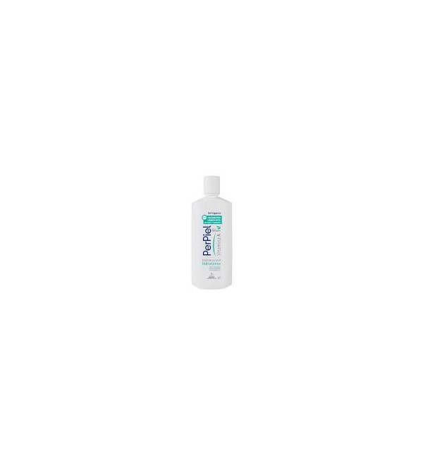 Perpiel emulsión corporal  hidratante, protectora y reparadora de la piel con vitamina a y e x 200ml.