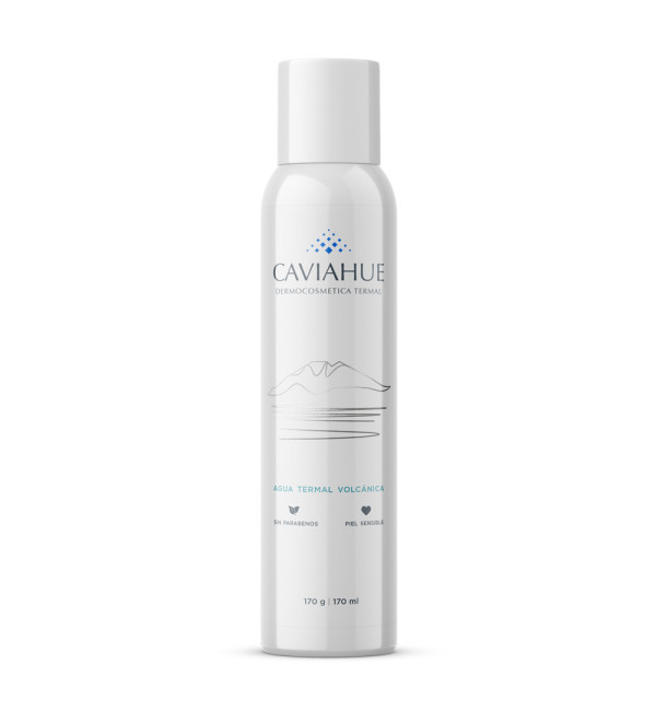 Caviahue agua termal volcánica con alta concentración de minerales y oligoelementos. Para piel sensible. Sin parabenos x 170 ml.