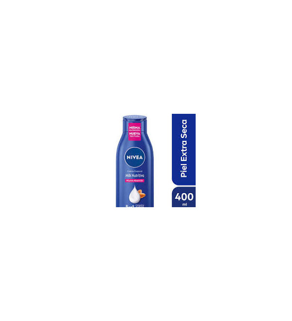 Nivea body milk nutritiva para pieles extra seca x400ml