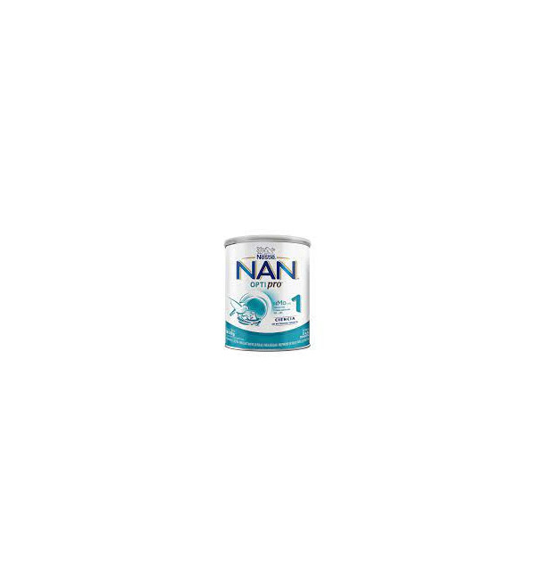Nan 1 optipro formula láctea en polvo para lactantes con hm-0, proteína optimizada, cultivos activos bl y dha-ara x 800 gr.