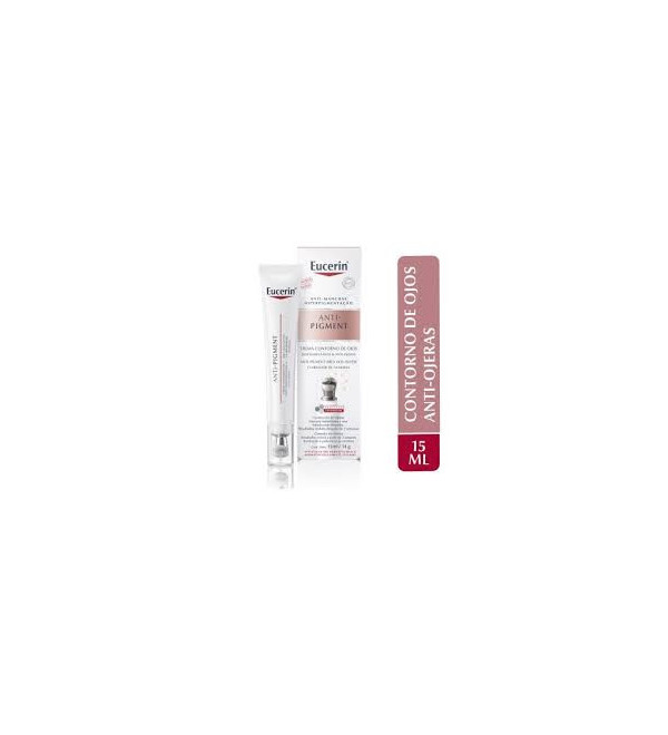 Eucerin anti-pigment contorno de ojos, ayuda a reducir las ojeras y las bolsas de los ojos x 15 ml.