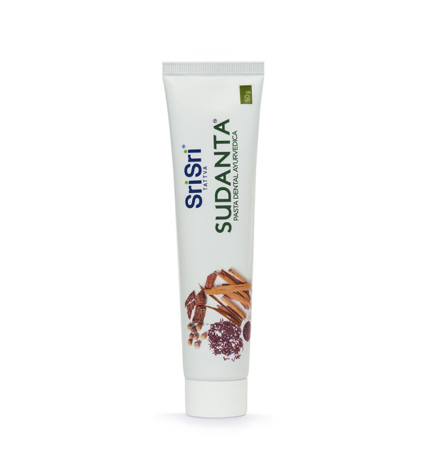 sudanta sri sri pasta dental libre fluor x 50gr.