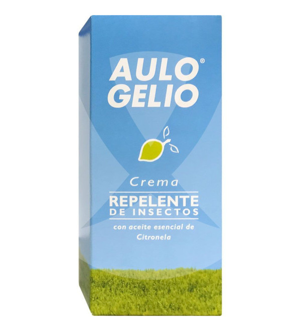 Aulo gelio repelente para insectos con aceite de citronela, indicado para bebés y niños en crema x 50 grs.