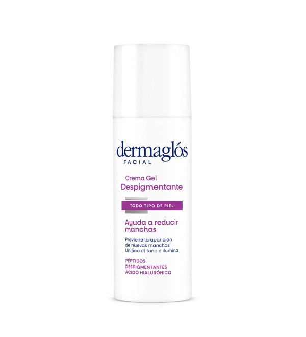 Dermaglos crema facial despigmentante, ayuda a reducir manchas y evitar nuevas apariciones x 50 grs.