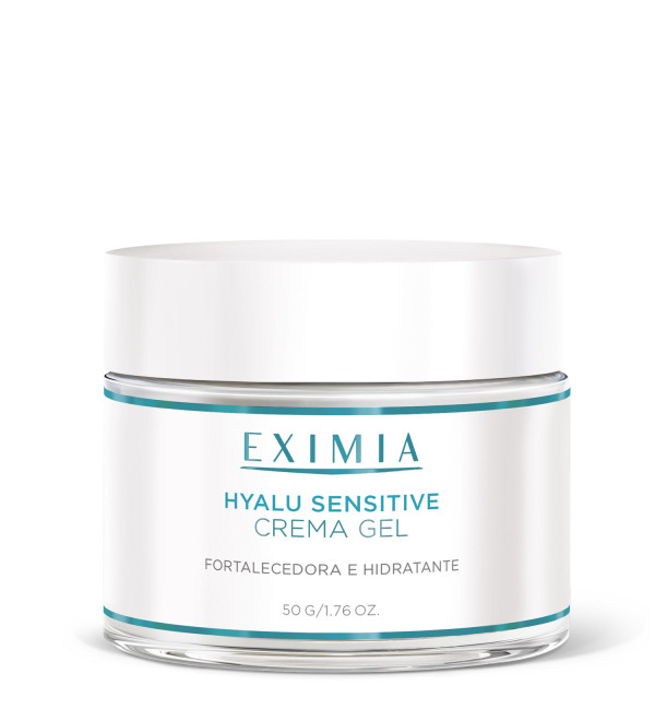 Eximia hyalu sensitive crema gel, fortalecedora e hidratante, repara la barrera cutánea x 50 ml.