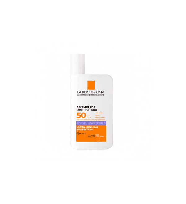 La Roche Posay antehlios protector solar fluído anti manchas, previene y reduce las manchas pigmentarias x 50 ml.