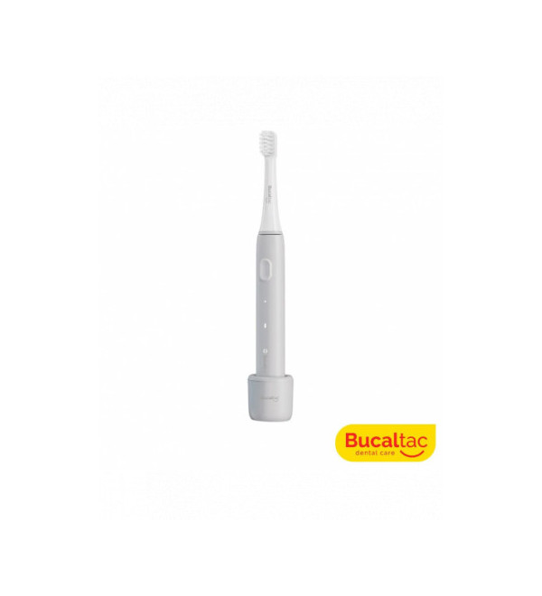 Bucal tac cepillo dental eléctrico Gris, para niños y adultos, recargable con USB.