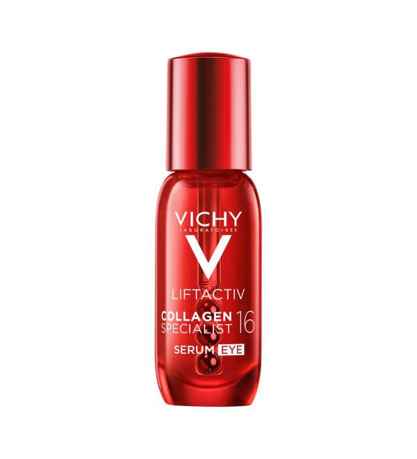 Vichy Liftactiv collagen specialist 16 bondind serum, vincula los 16 tipos de colágeno en la piel x 15 ml.