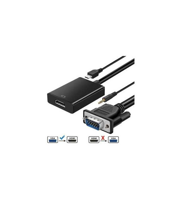 Conversor vga + audio a hdmi NM-C63