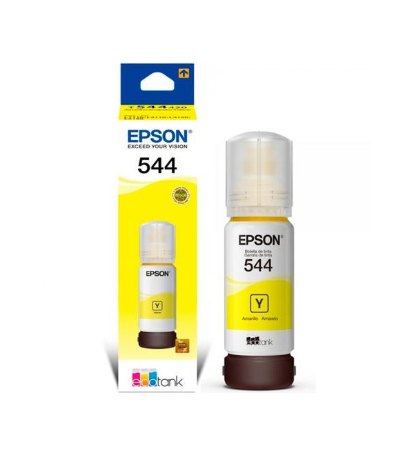 Botella Epson T544 Amarillo Original