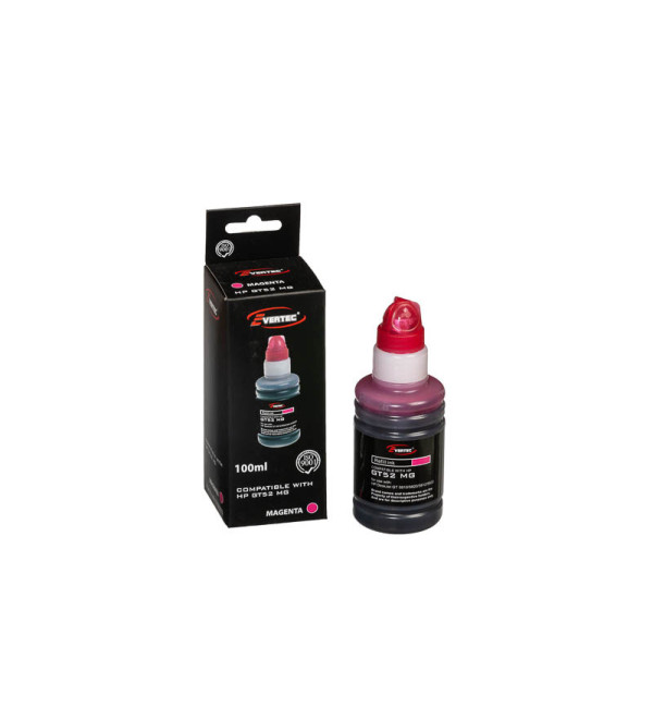 Botella Tinta Compatible HP GT52 Magenta