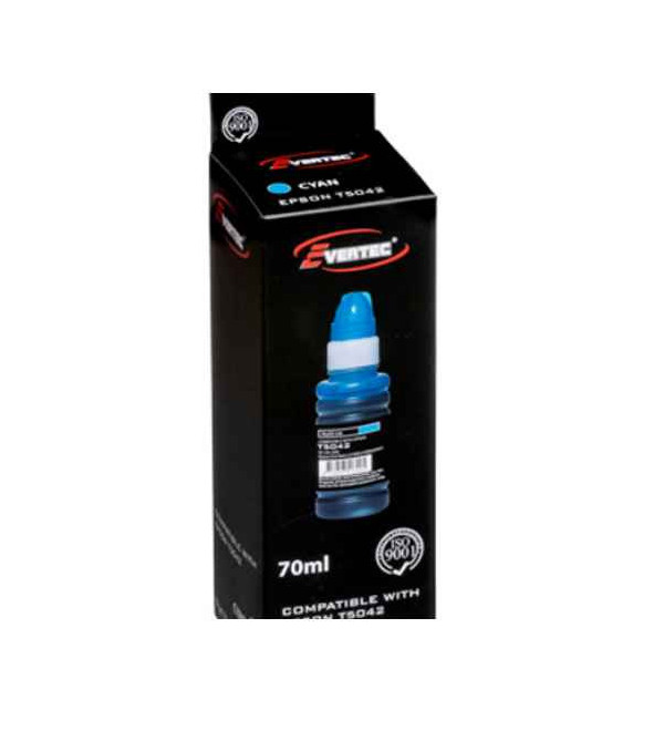 Botella Tinta Compatible Epson T504 Cyan