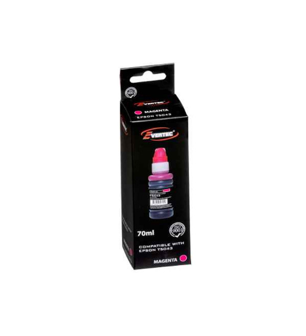 Botella Tinta Compatible Epson T504 Magenta