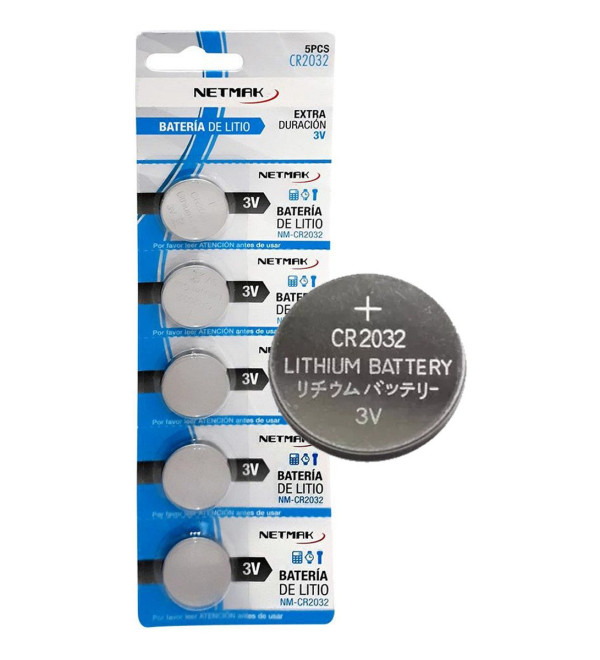 Bateria De Litio Nm-cr2032 Blister De 5 Piezas