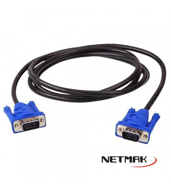 Cable Vga M m 3mts Nm-c18 3