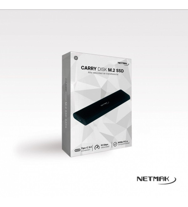 Carry Disk Caja Externa Para Disco Ssd M2 Nvme Nm-case-6