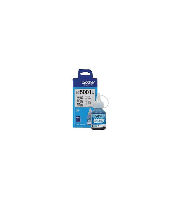 Botella Brother Original Bt5001 Cyan Bt5001c