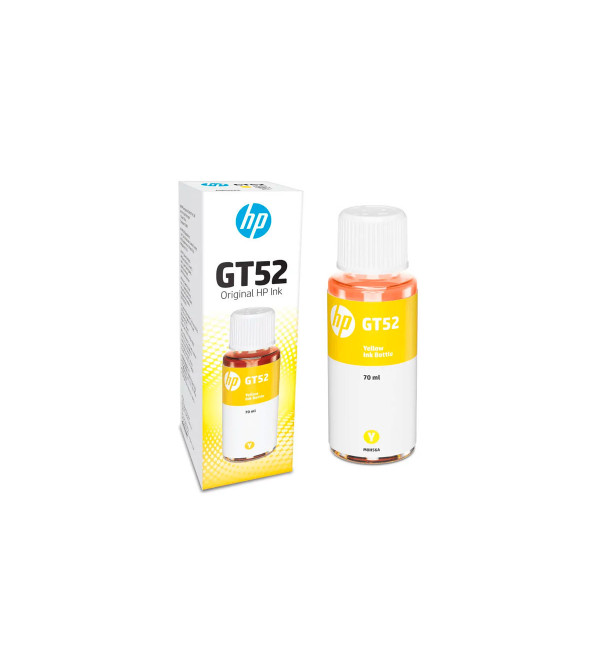 Botella Original Hp Gt52 Amarillo M0h56al