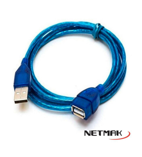 Cable Extension Usb 2 0 1 8 Mts Nm-c09 Netmak