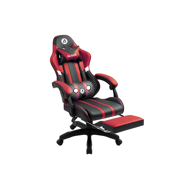 Silla Gamer Aliver Raptor Rojo Al-gc9920