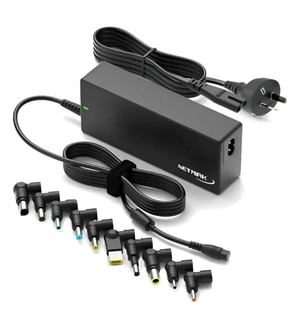 Cargador Universal Manual Notebook 90w Netmak Nm-1187