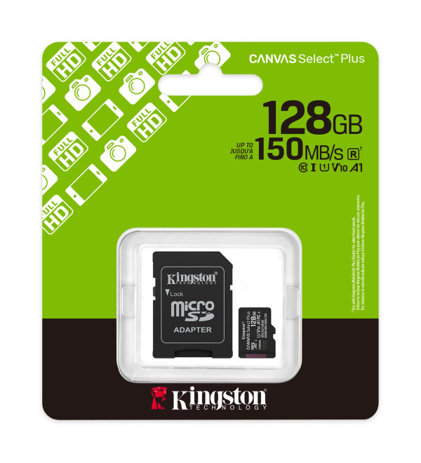Memoria Micro Sd 128gb Kingston Sdcs3 128gb