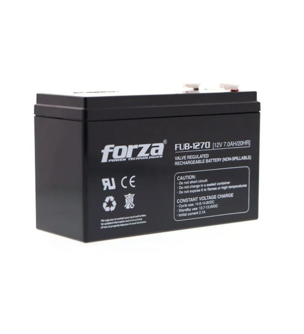 Bateria 12 Volts 7 Amperes Gel Para Ups Y Alarma Fub-1270