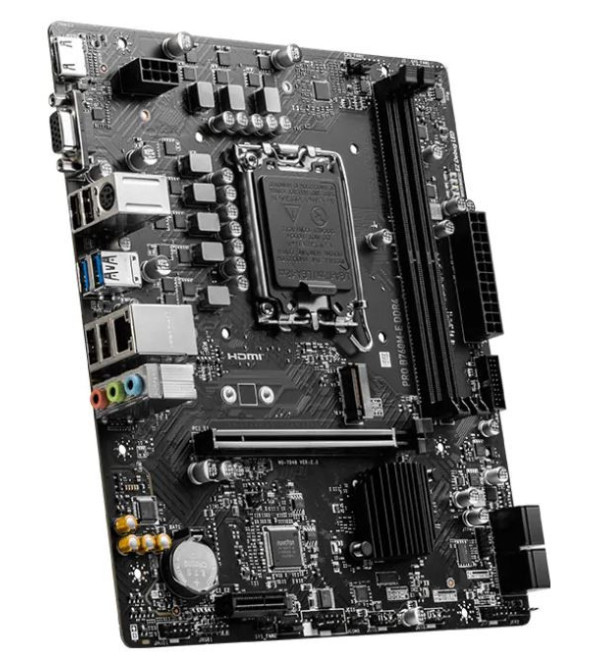 MOTHERBOARD LGA1700 MSI PRO B760M B760M-E DDR4