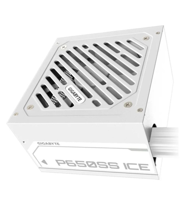 Fuente Gigabyte 650w P650s 80 Plus Silver Blanca