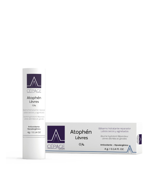Cepage atophen labios barra hidratante y reparadora x 4 grs.