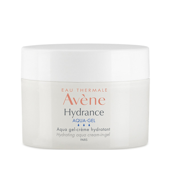 Avene hydrance agua gel, un cuidado 3 en 1, hidrata intensamente, alivia y desintoxica la piel x 50 ml.