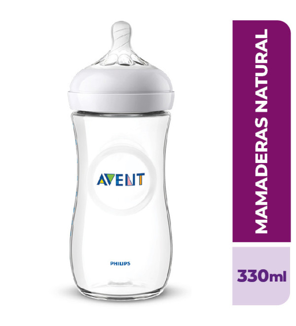 Avent mamadera natural x 330 ml.