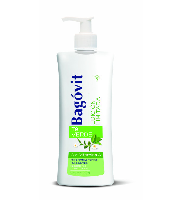 Bagovit a emulsión hidratante té verde x 350 grs.