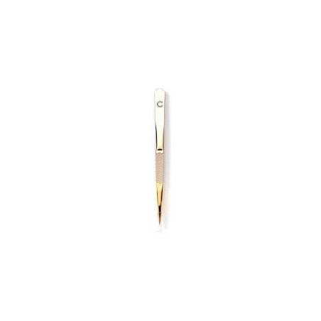 Basiccare 1006 pinza de depilar 1/2 fina.