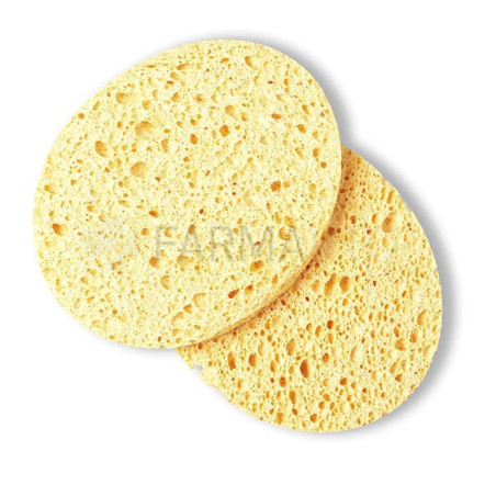 Basiccare esponja celulosa natural para limpieza x 2 unidades