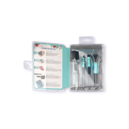 Basiccare set pinceles para maquillaje 