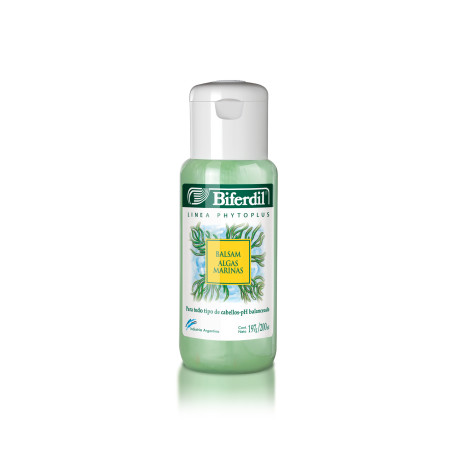 Biferdil bálsamo acondicionador algas marinas para todo tipo de cabellos - ph neutro x 200 ml.
