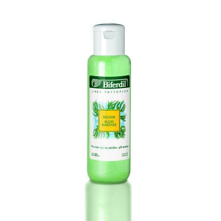 Biferdil bálsamo acondicionador algas marinas para todo tipo de cabellos - ph neutro x 400 ml.