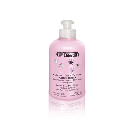 Biferdil crema para peinar ultra brillo x 270 ml.