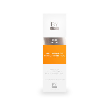 By she- by derm c+h gel facial antiage hidro nutritivo x 30 ml.