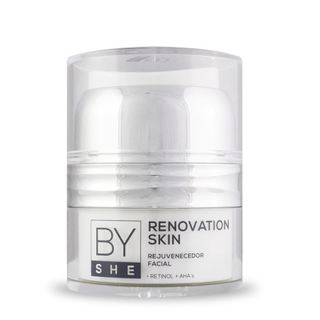 By she- by derm crema rejuvenecedora facial, retinol aha x 50 grs.