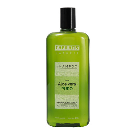 Capilatis orgánica aloe vera shampoo x 420 ml.